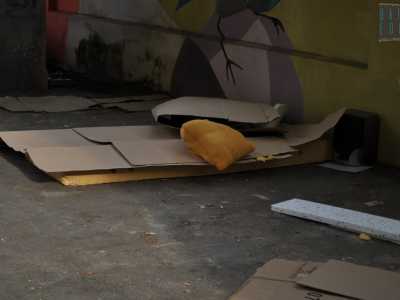 ...e cuscini sparsi un po� ovunque
